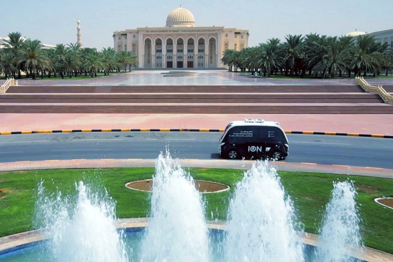ION successfully completes trial of electric autonomous shuttles at Sharjah University City